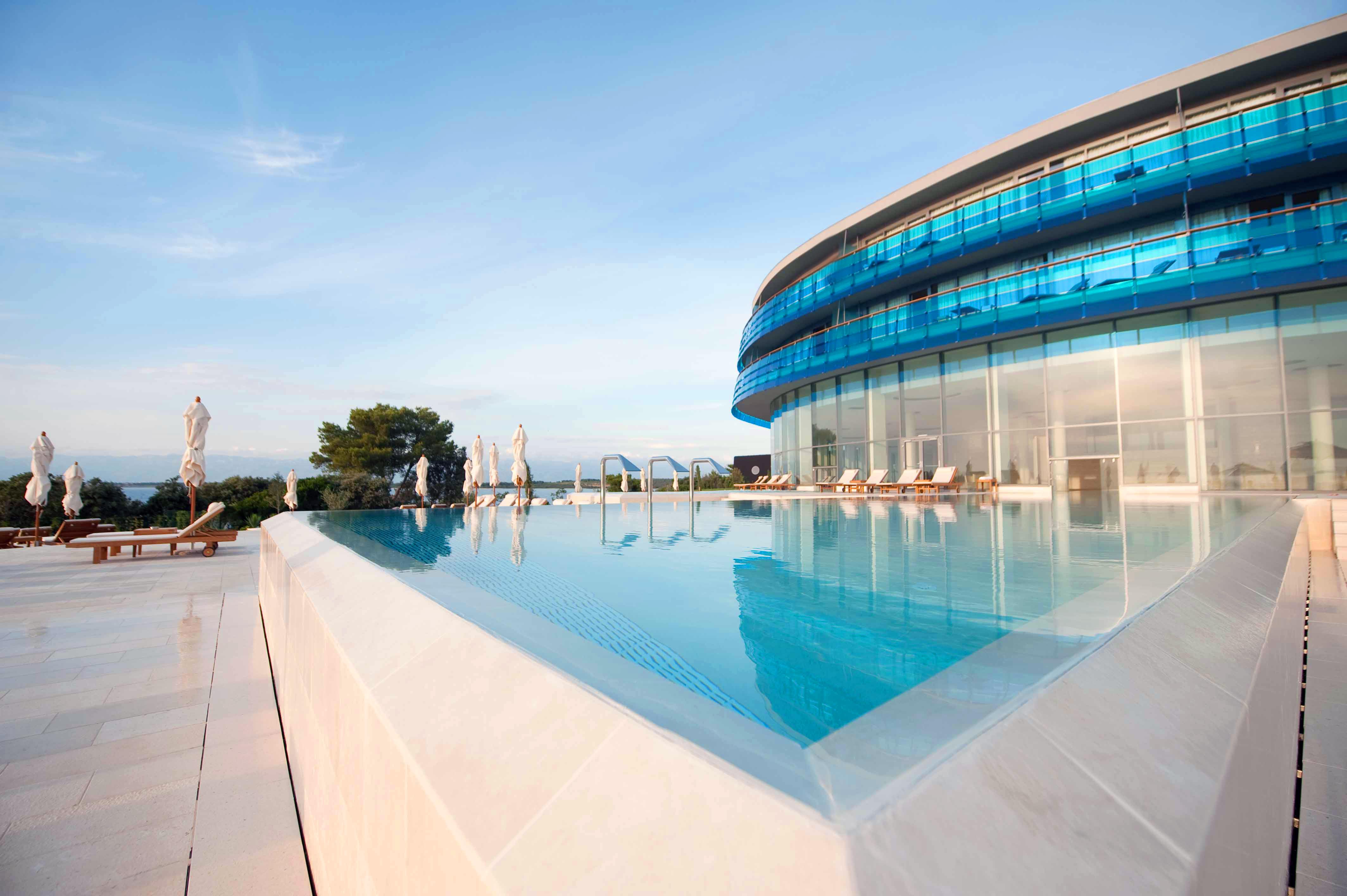 Falkensteiner Hotel & Spa Iadera Petrcane Eksteriør bilde The hotel's swimming pool